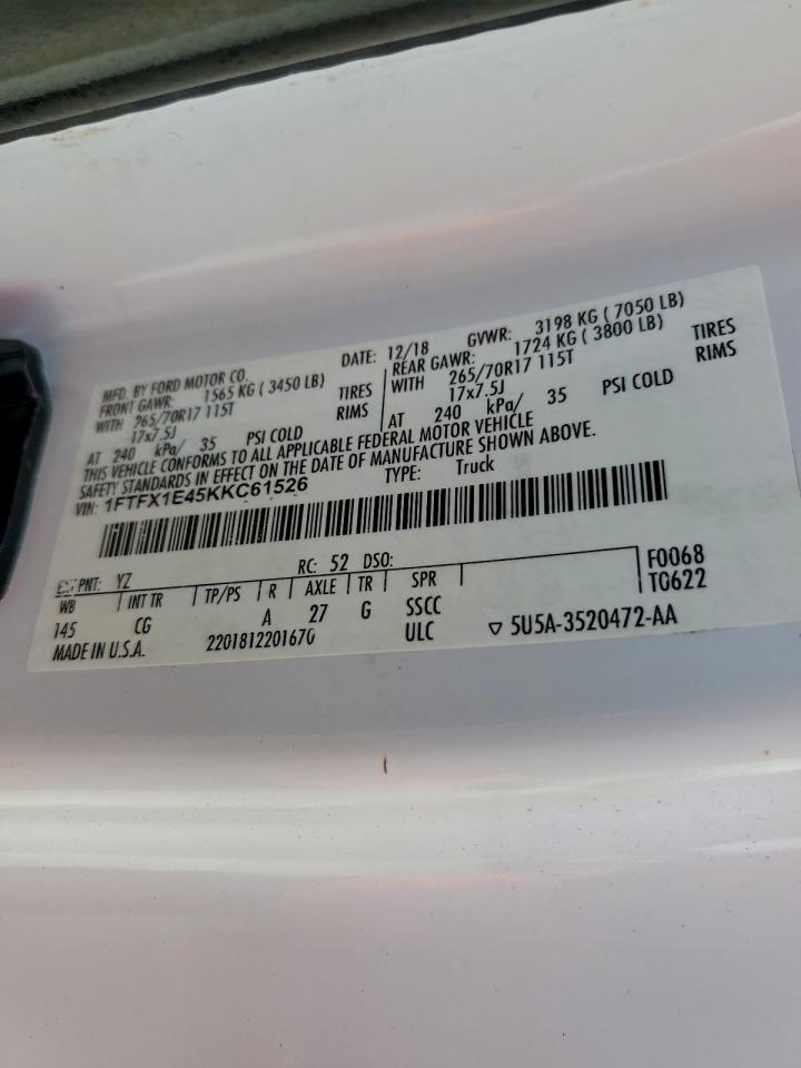 2019 FORD F150 SUPER CAB photo 12