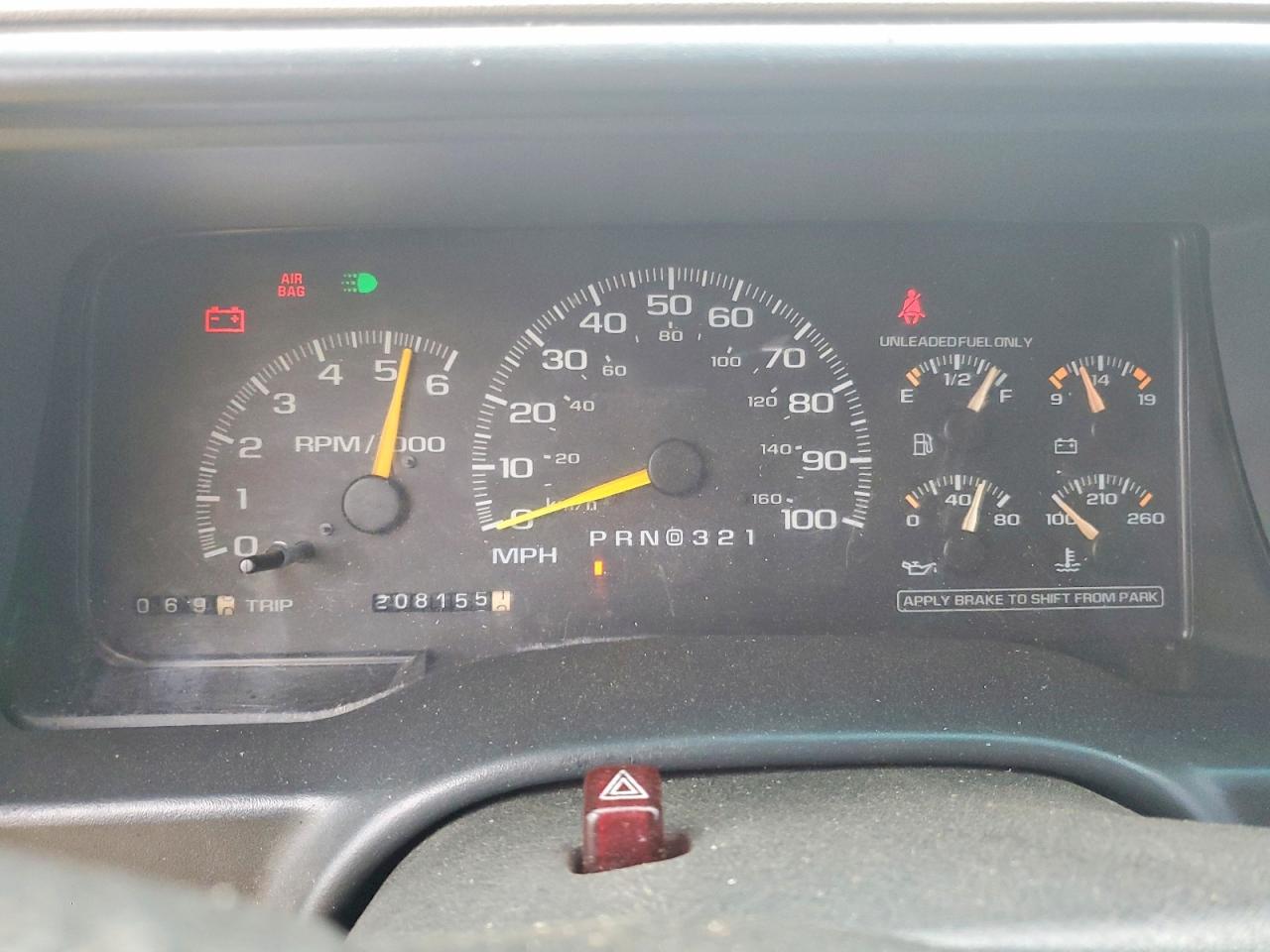 1999 CHEVROLET TAHOE K1500 photo 9