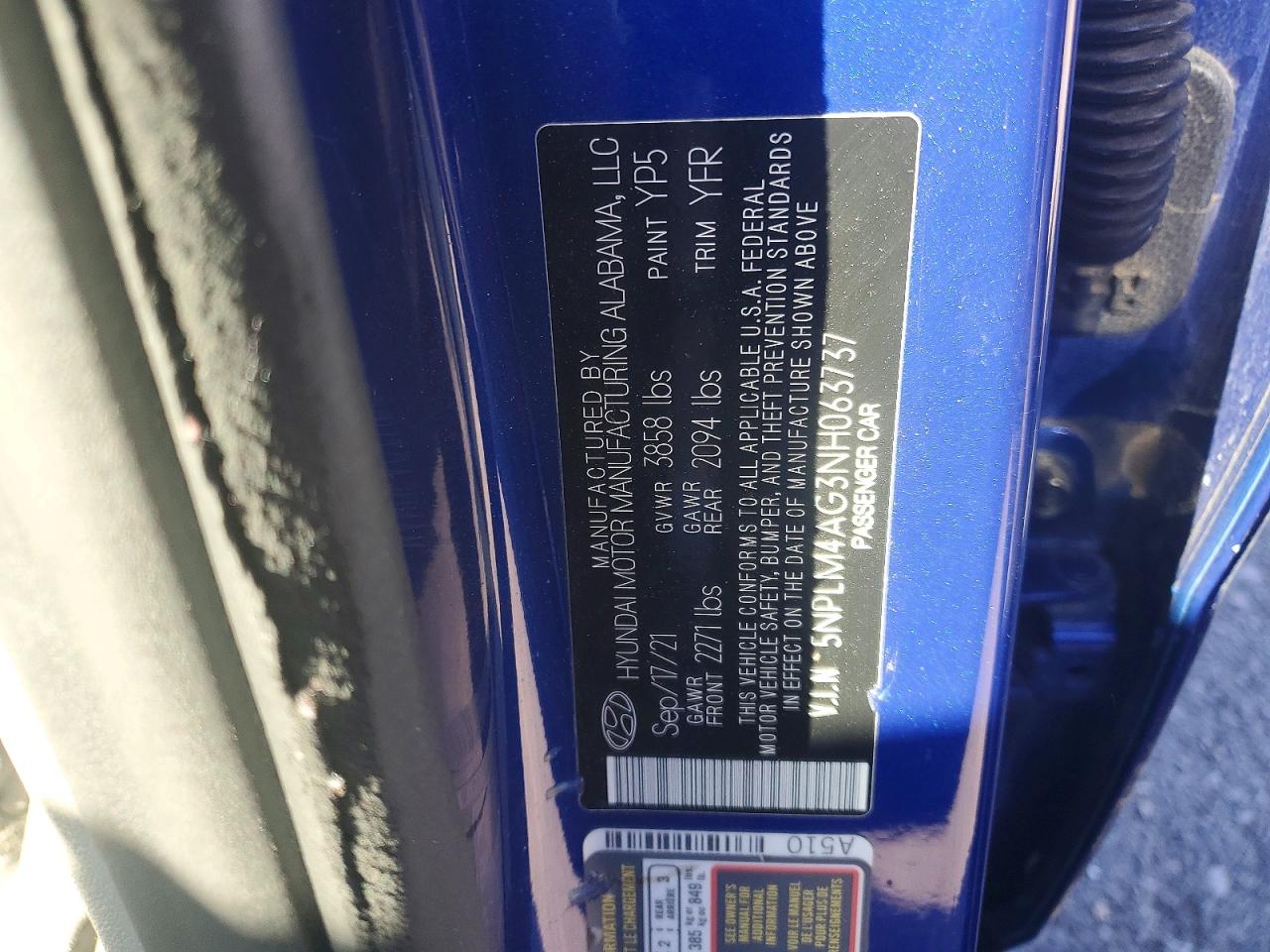 2022 HYUNDAI ELANTRA SEL photo 12