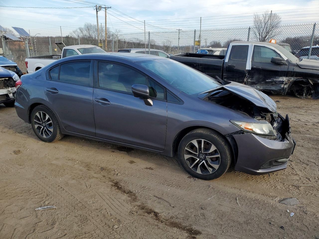 2014 HONDA CIVIC EX photo 4