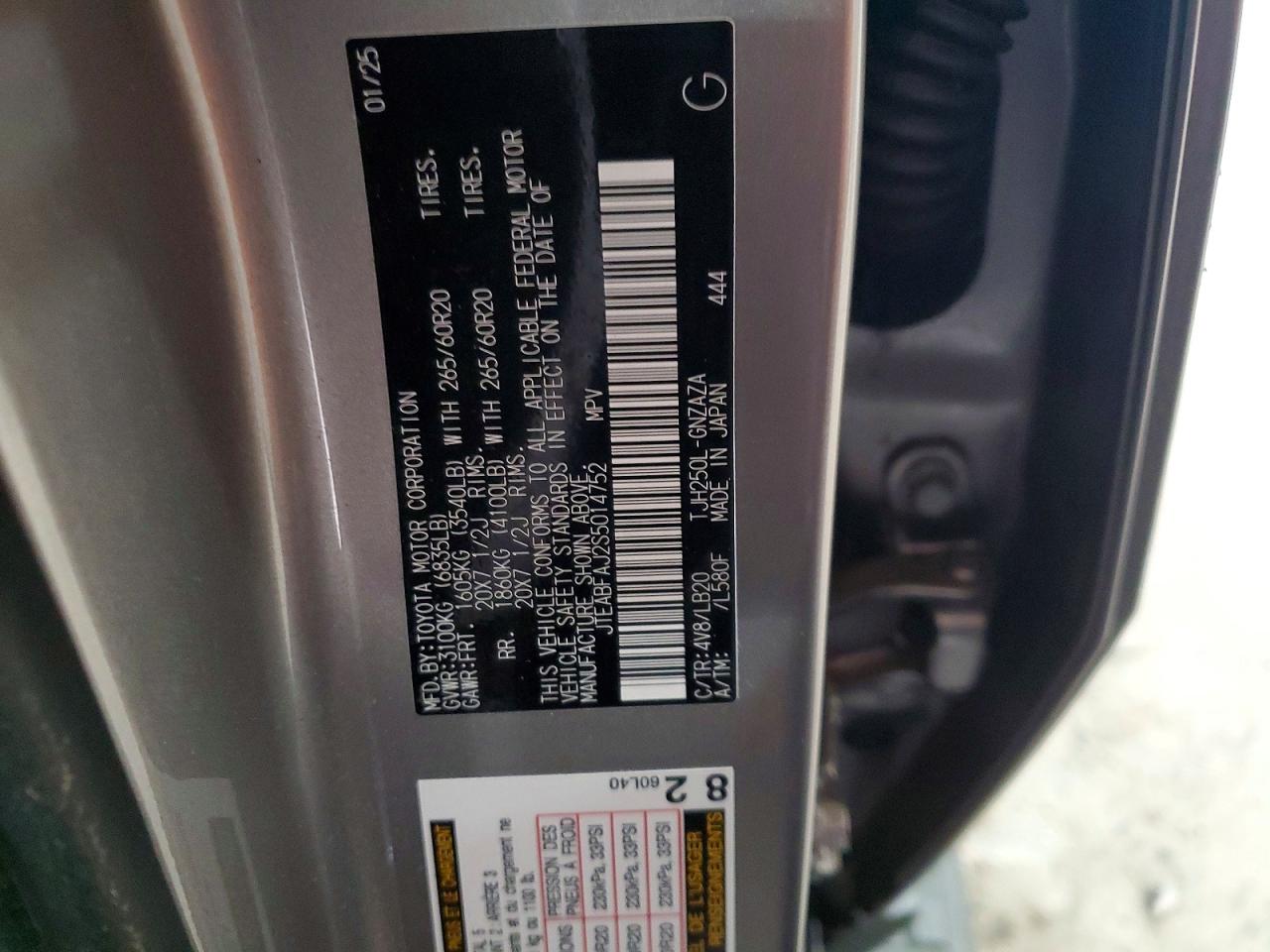 2025 TOYOTA LAND CRUISER BASE photo 25