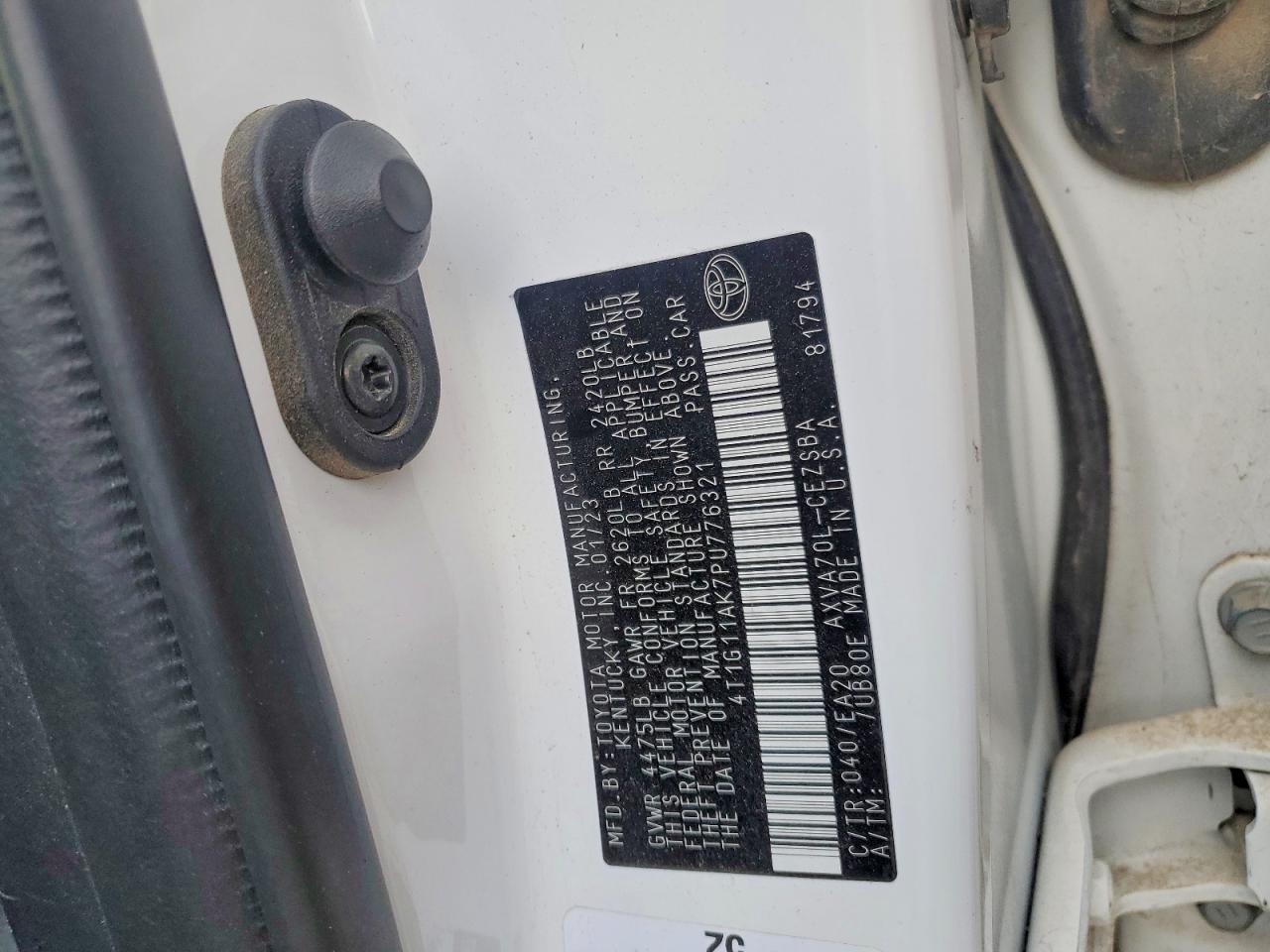 2023 TOYOTA CAMRY SE NIGHT SHADE photo 13
