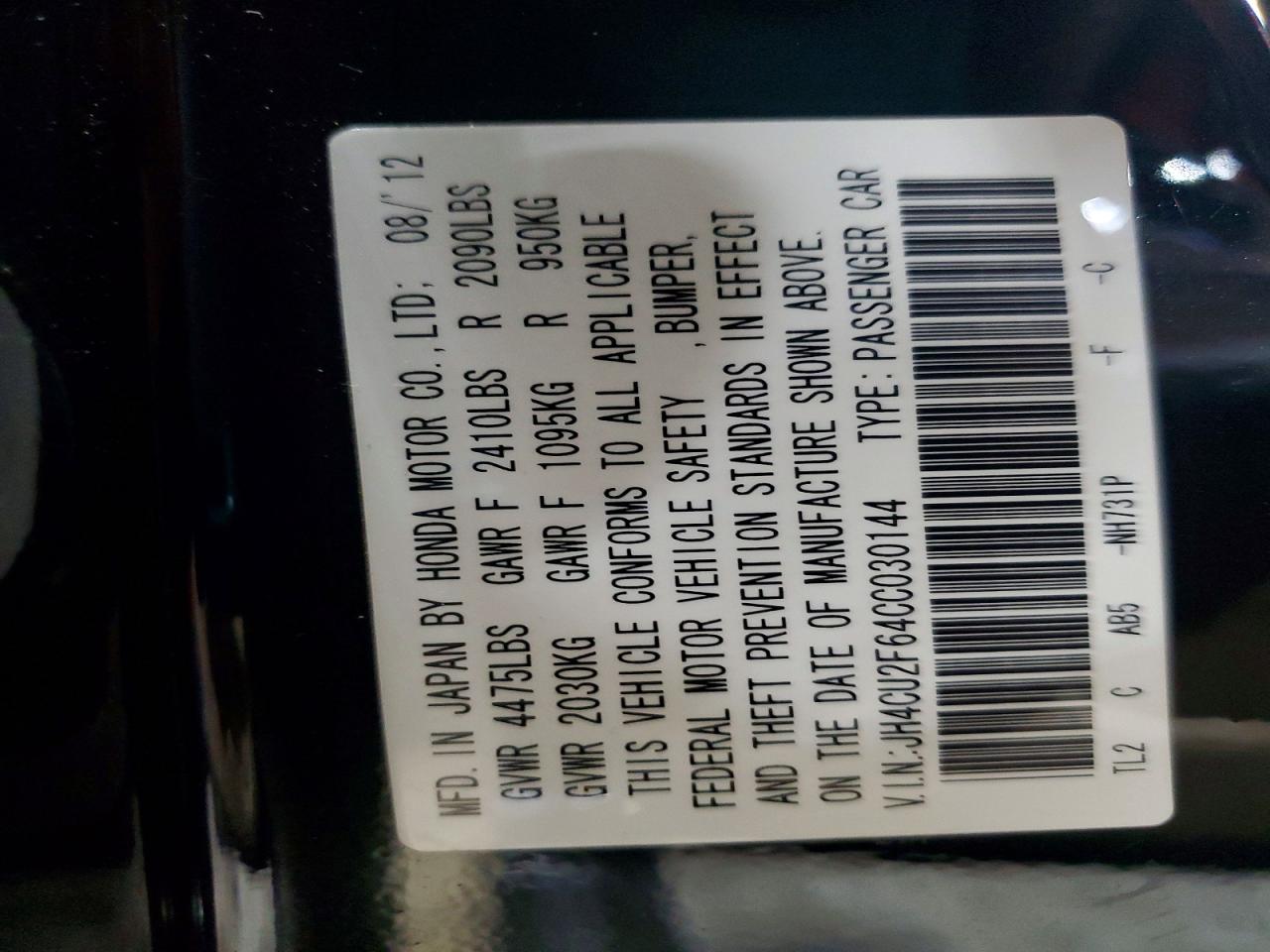 2012 ACURA TSX TECH photo 13