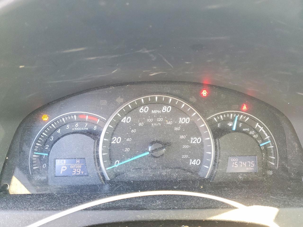 2012 TOYOTA CAMRY BASE photo 9