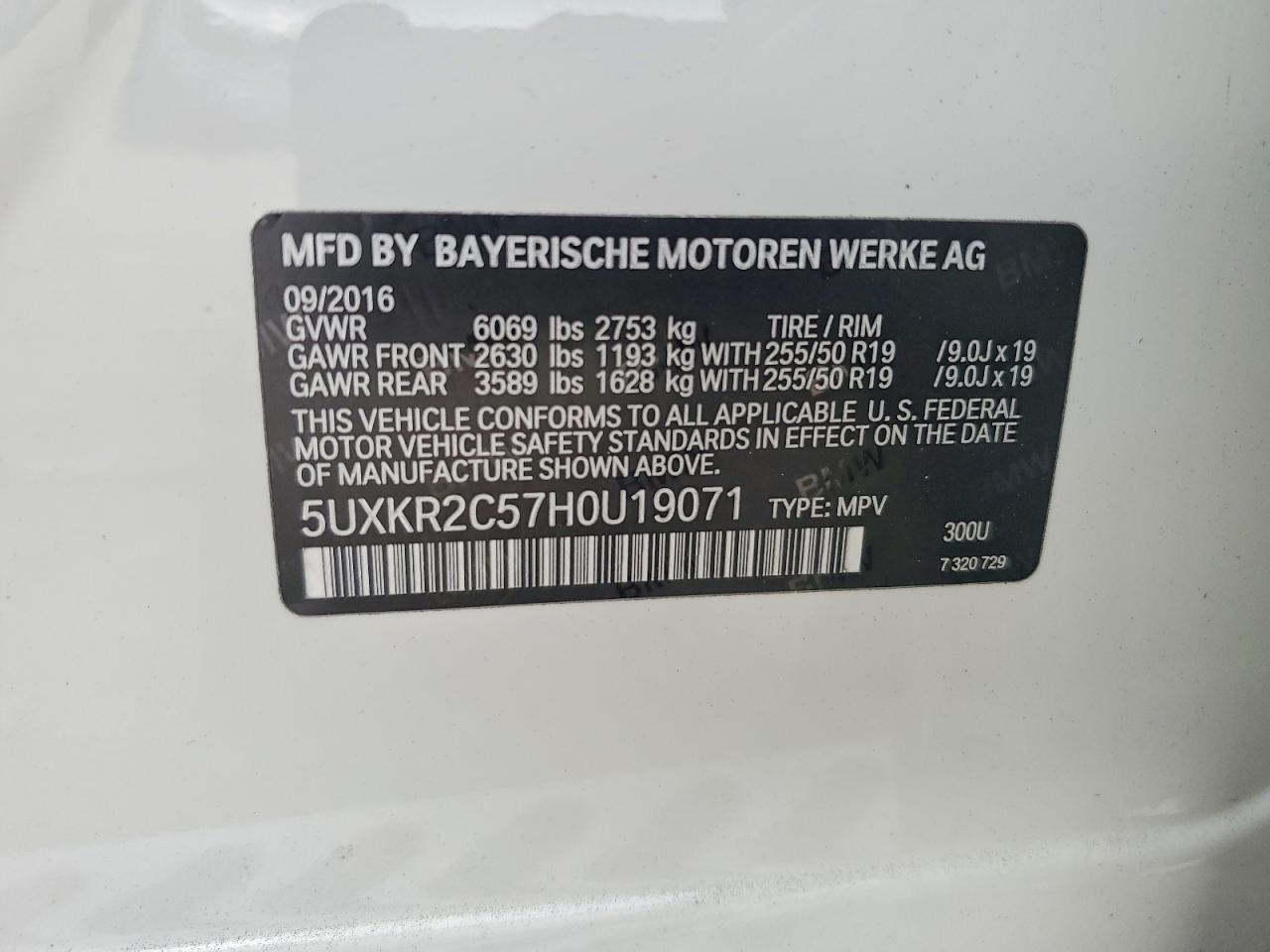 2017 BMW X5 SDRIVE35I photo 37