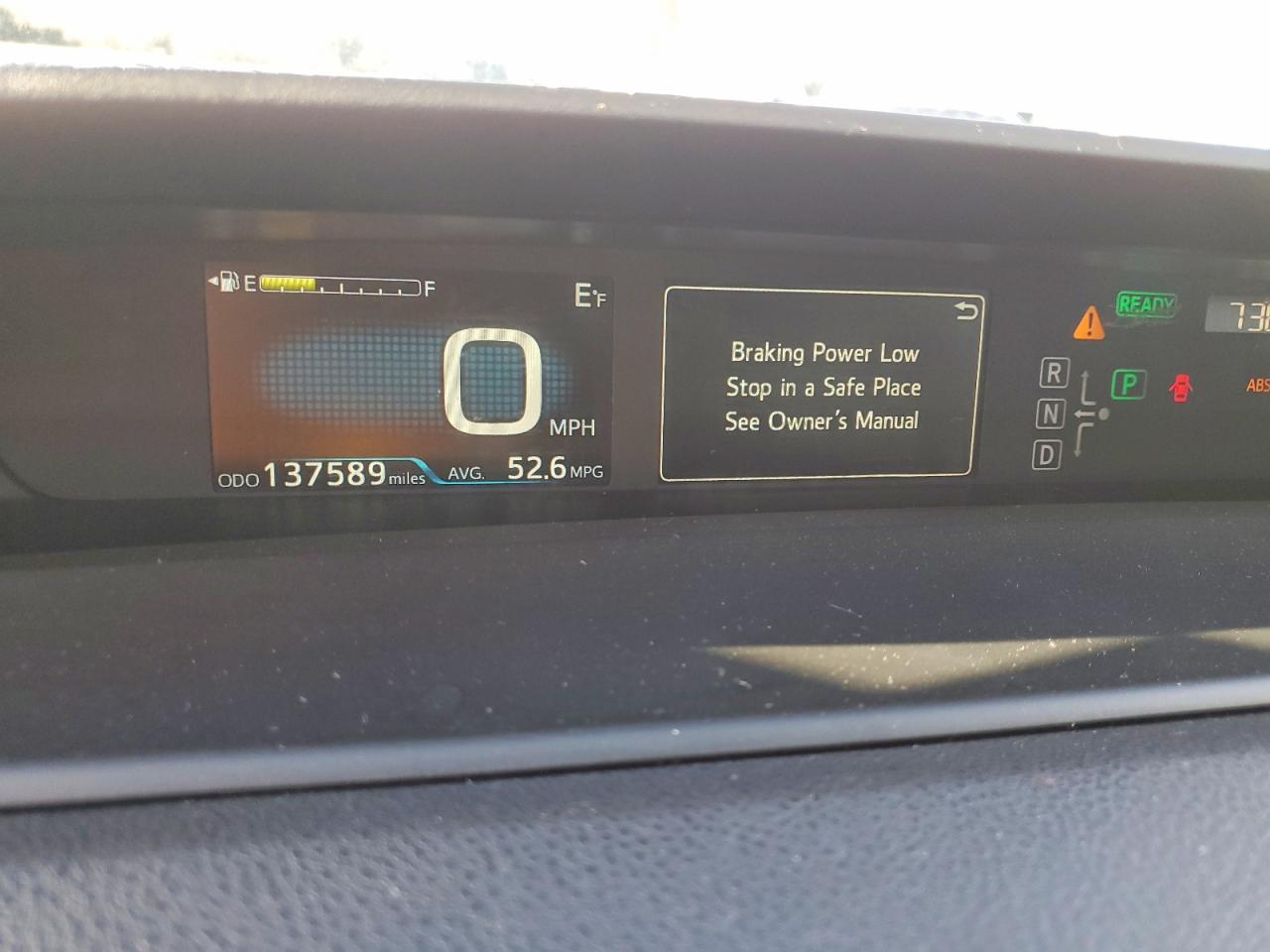 2018 TOYOTA PRIUS photo 9