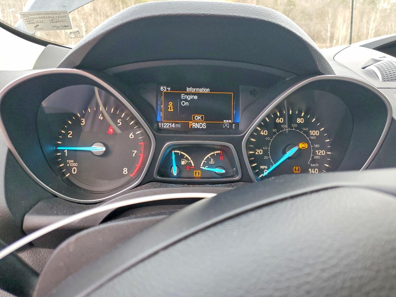 2017 FORD ESCAPE SE photo 9