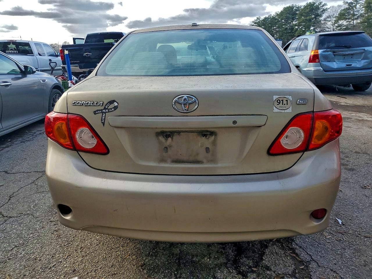 2009 TOYOTA COROLLA BASE photo 6