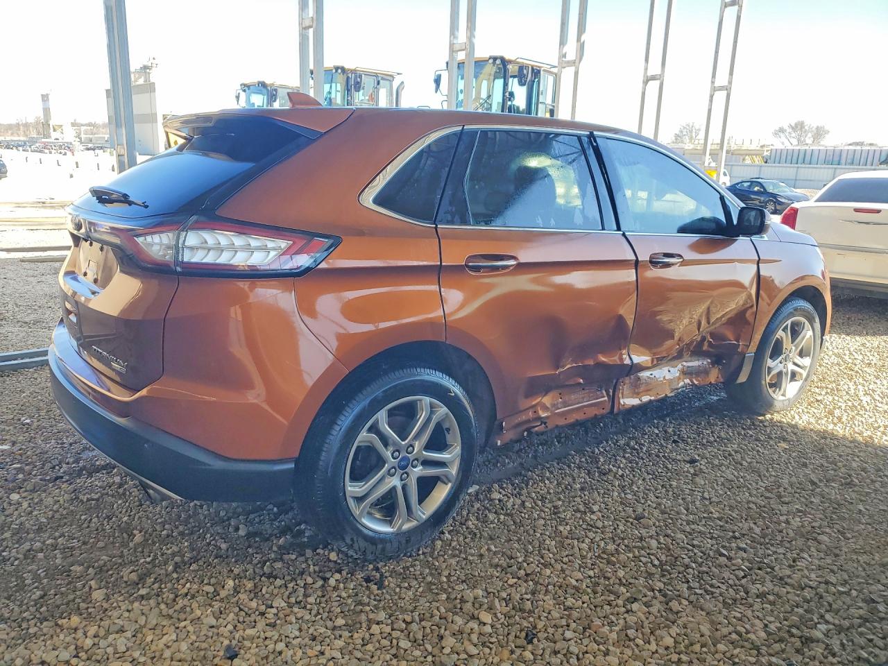 2017 FORD EDGE TITANIUM photo 3