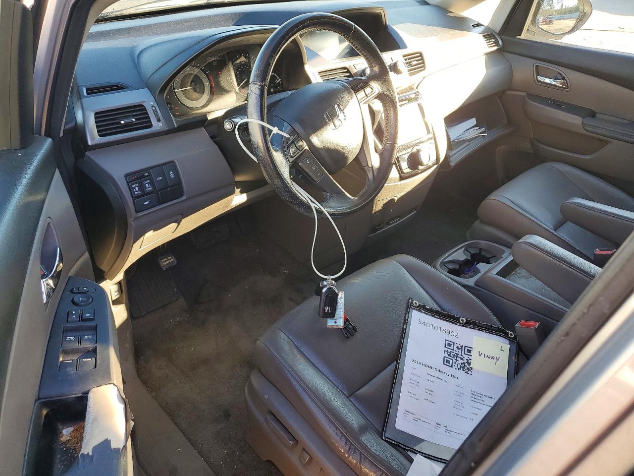 2014 HONDA ODYSSEY EXL photo 8