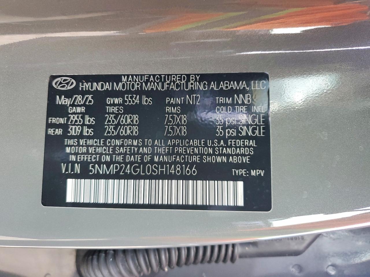 2025 HYUNDAI SANTA FE SEL photo 13