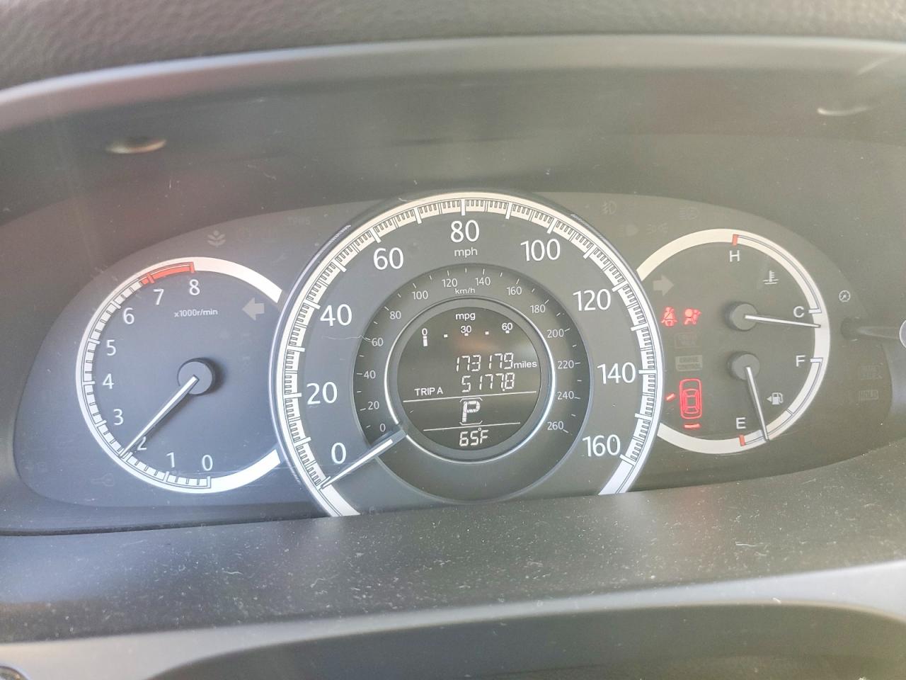 2014 HONDA ACCORD LX photo 9