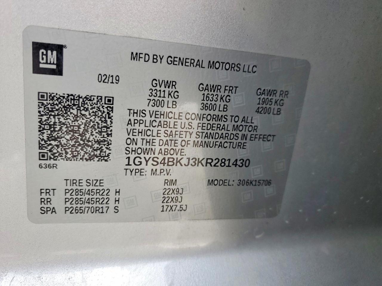 2019 CADILLAC ESCALADE LUXURY photo 25