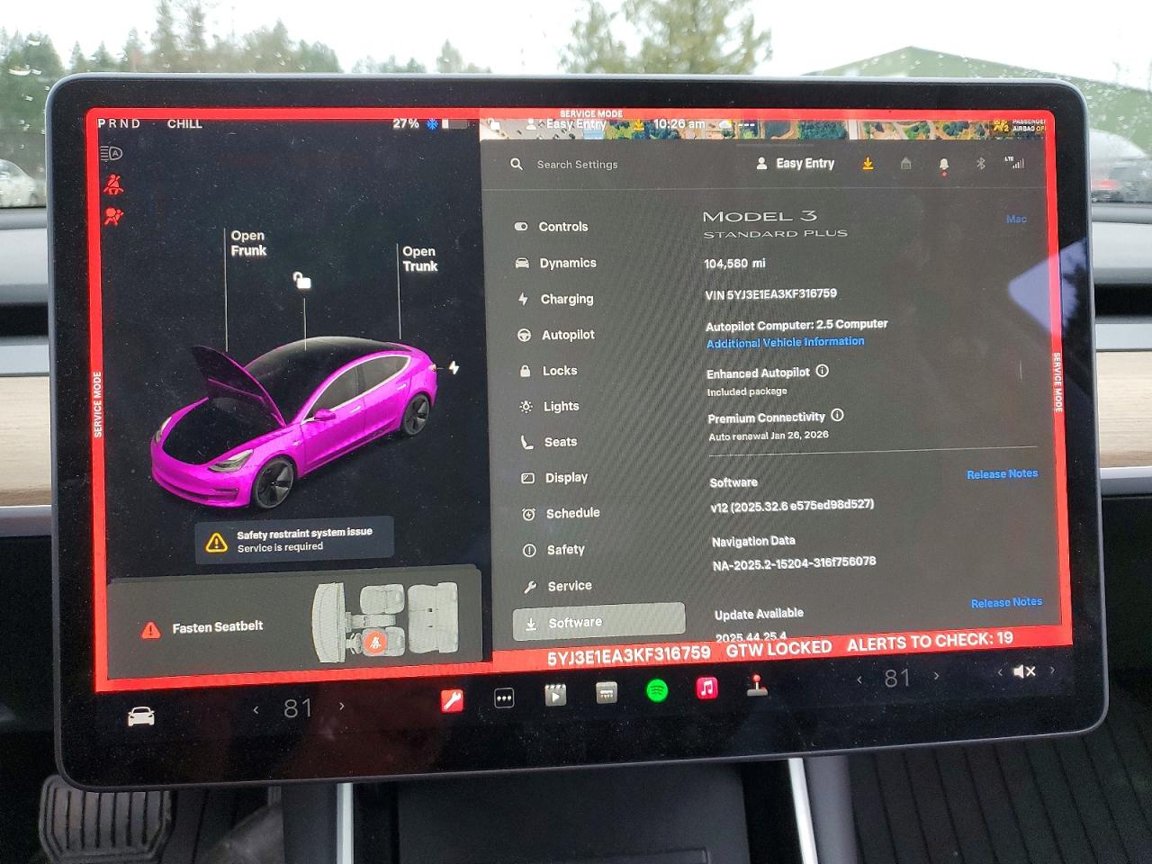 2019 TESLA MODEL 3 photo 9
