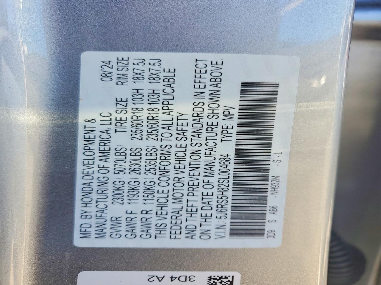 2025 HONDA CR-V SPORT-L photo 13