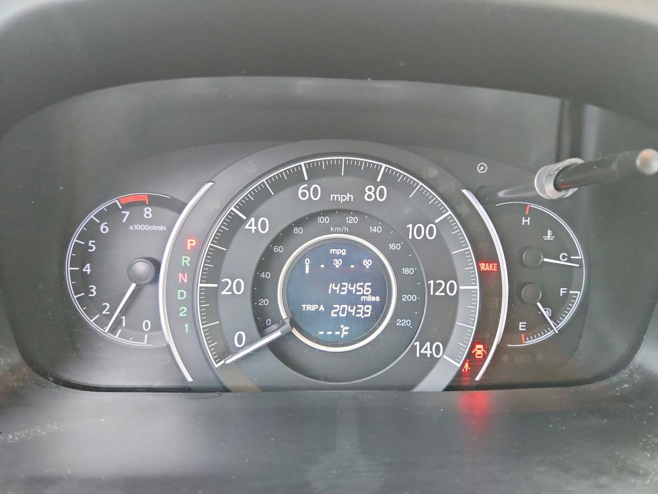 2013 HONDA CR-V EXL photo 9