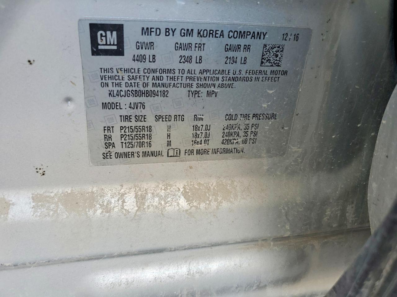2017 BUICK ENCORE ESSENCE photo 23