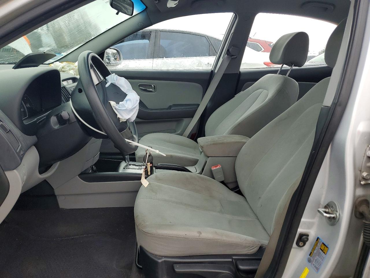 2010 HYUNDAI ELANTRA BLUE photo 7