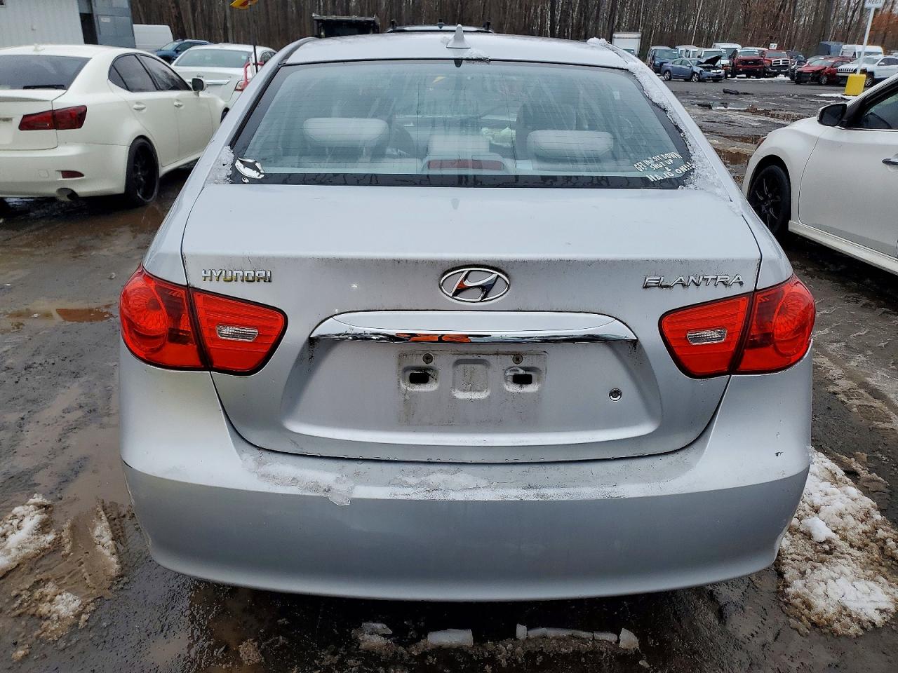 2010 HYUNDAI ELANTRA BLUE photo 6