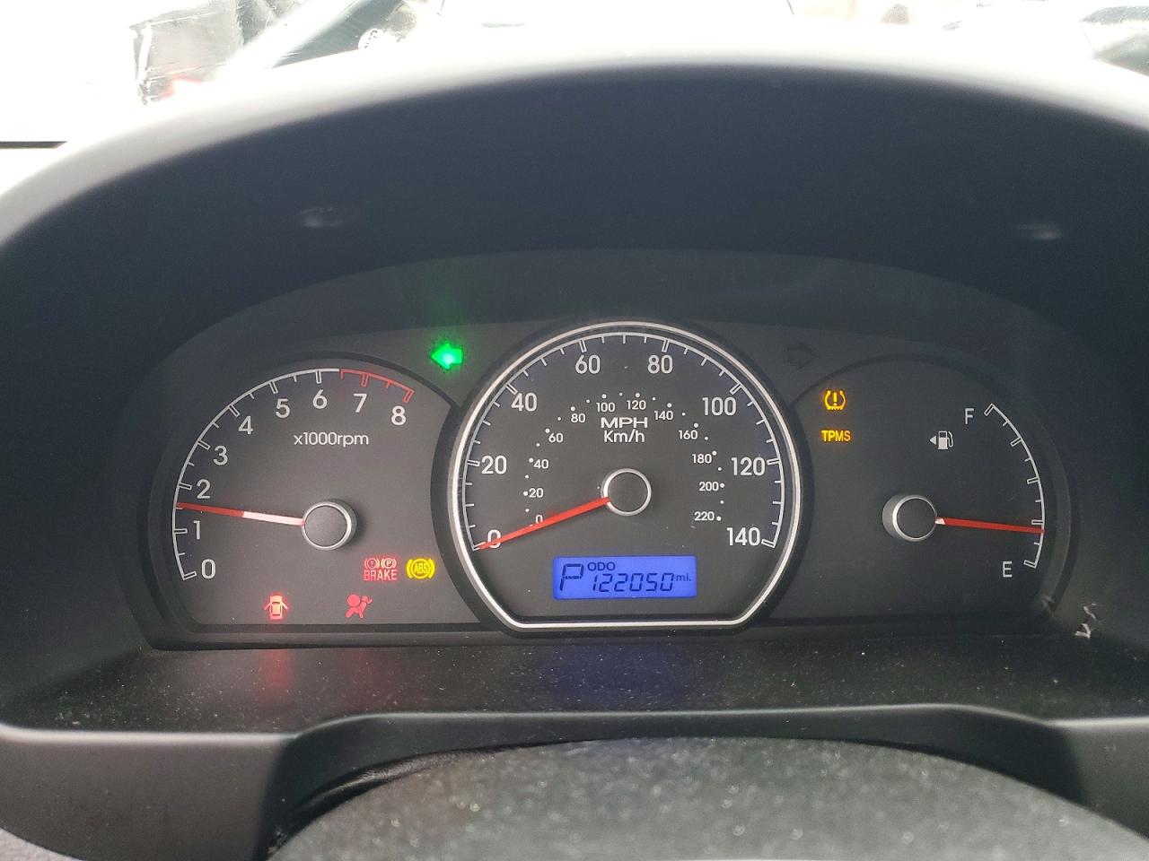 2010 HYUNDAI ELANTRA BLUE photo 9