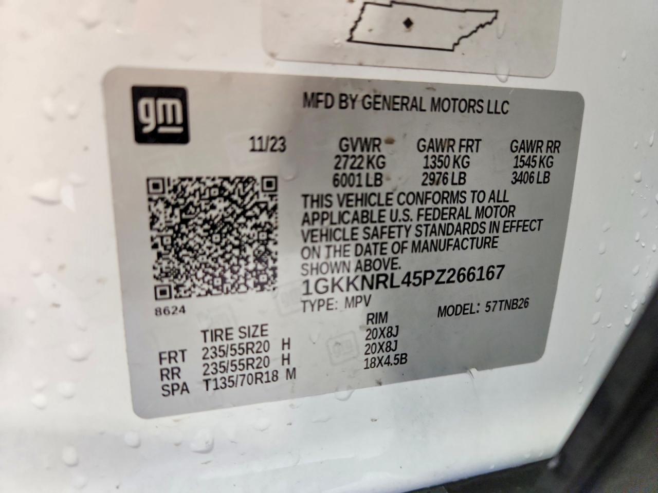 2023 GMC ACADIA SLE photo 13