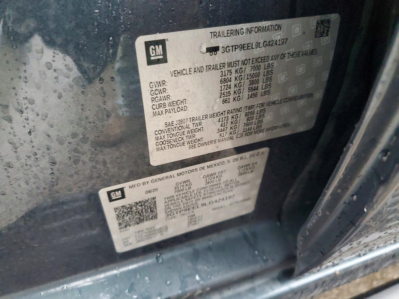 2020 GMC SIERRA K1500 AT4 photo 23