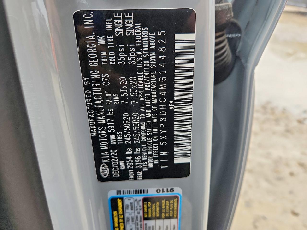 2021 KIA TELLURIDE EX photo 13