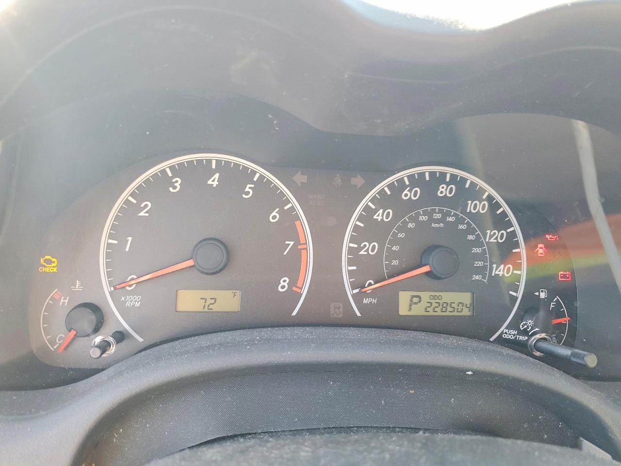 2012 TOYOTA COROLLA BASE photo 9