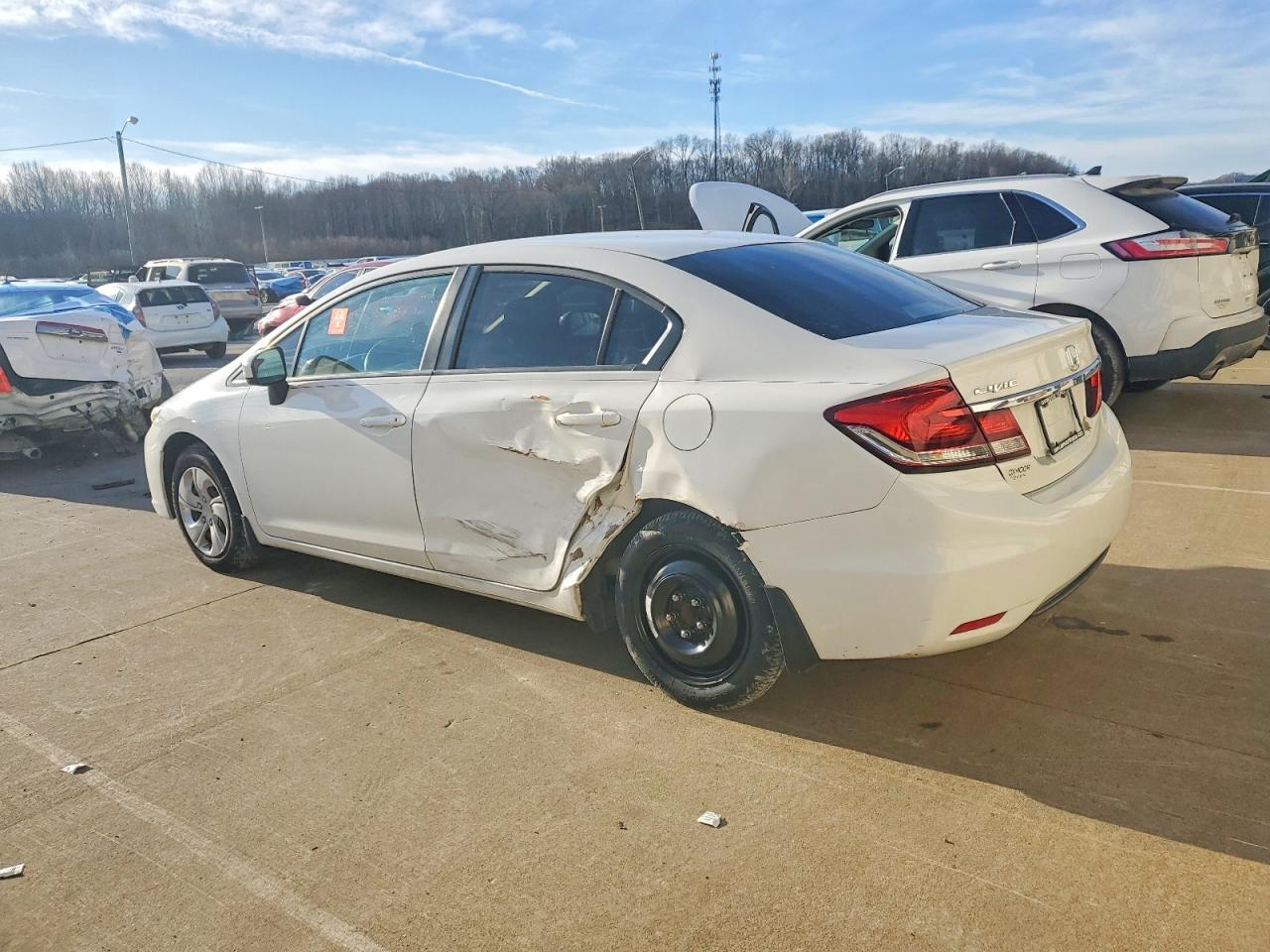 2014 HONDA CIVIC LX photo 2