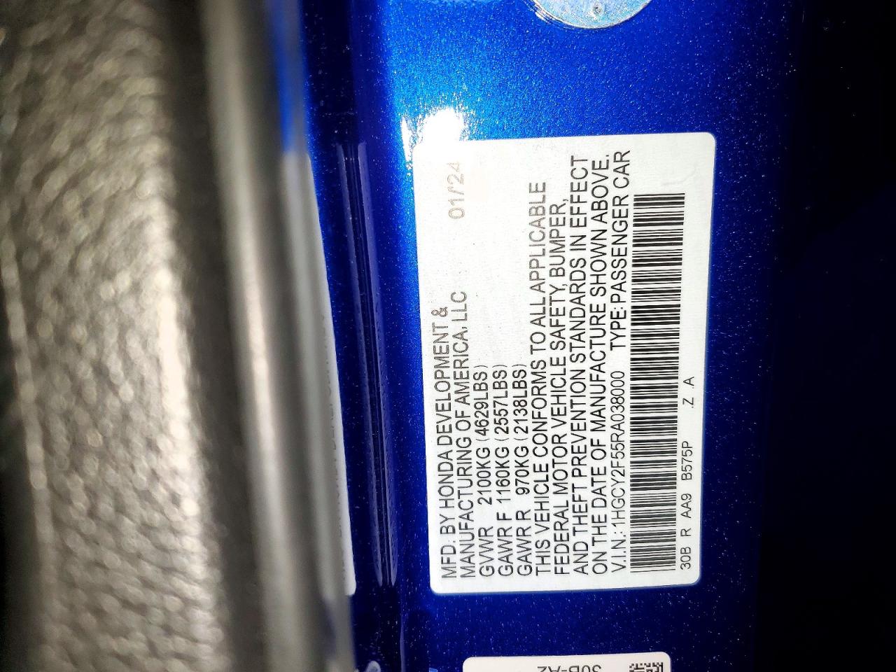 2024 HONDA ACCORD HYBRID SPORT photo 12