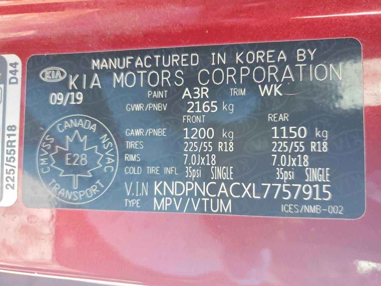 2020 KIA SPORTAGE EX photo 13