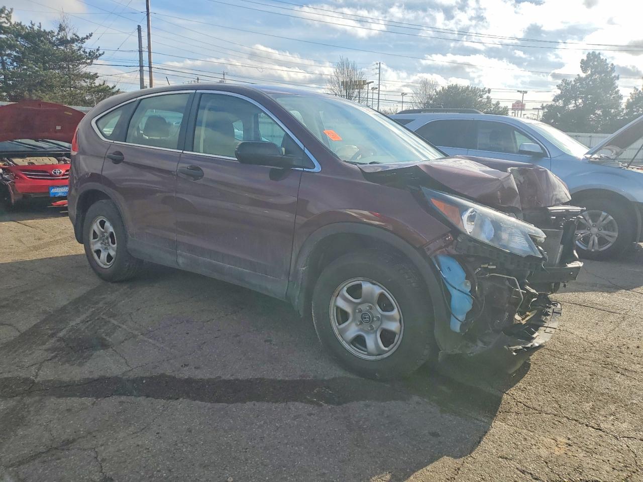 2014 HONDA CR-V LX photo 4