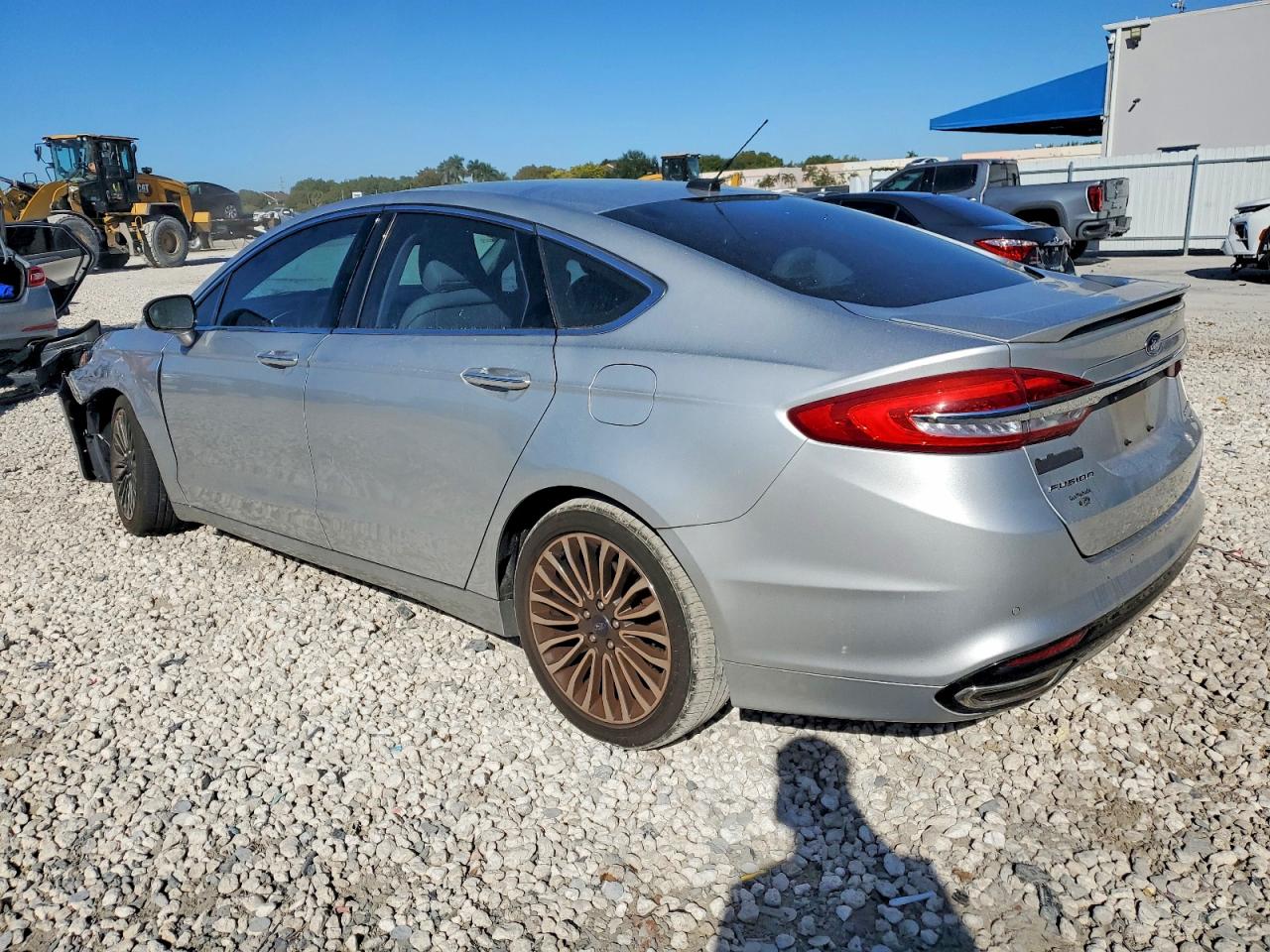 2017 FORD FUSION TITANIUM photo 2