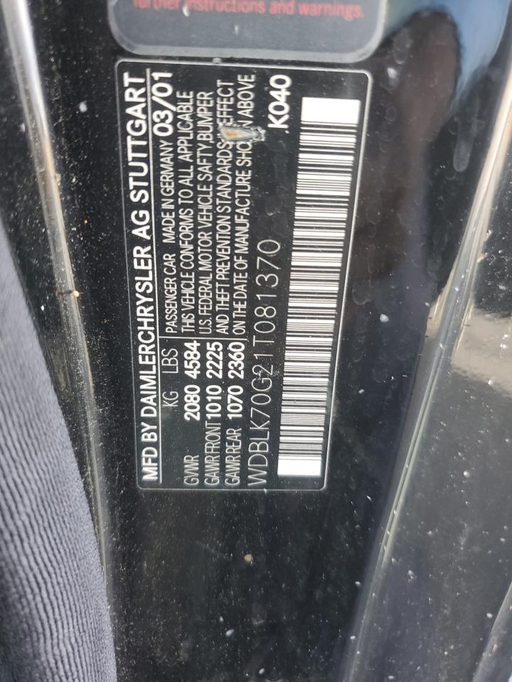 2001 MERCEDES-BENZ CLK 430 photo 12