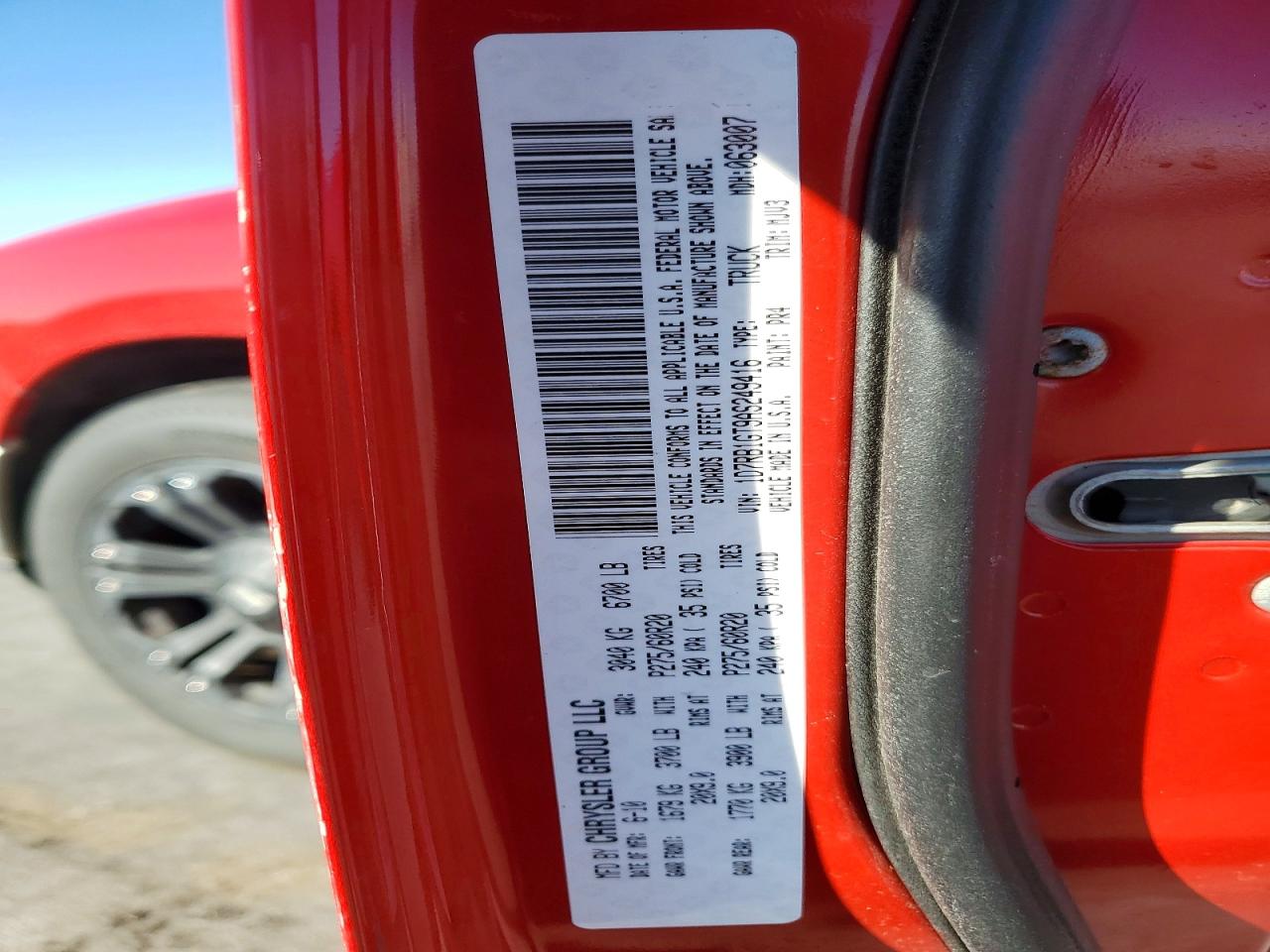 2010 DODGE RAM 1500 photo 12