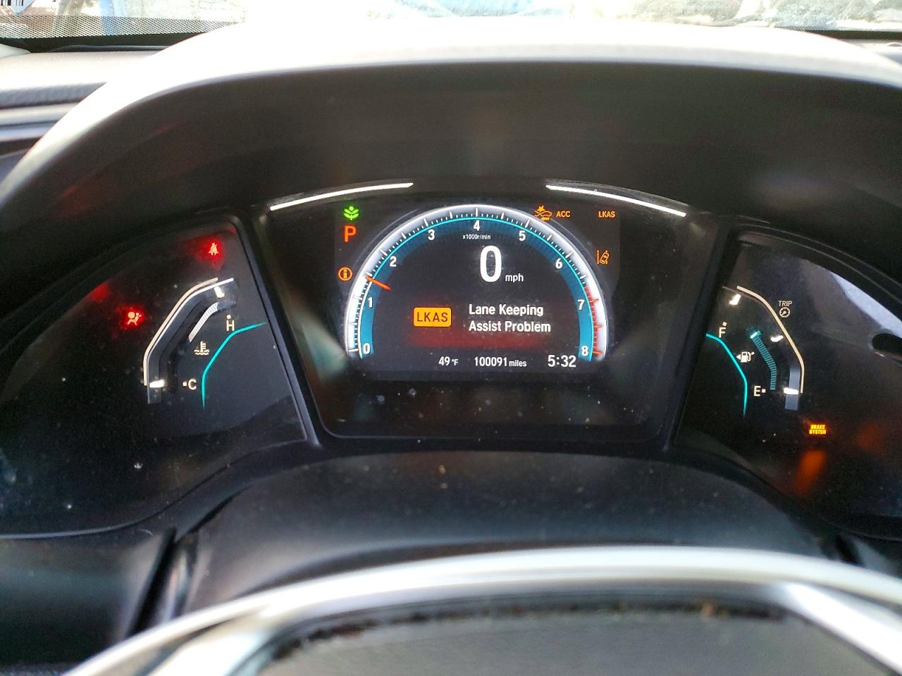 2020 HONDA CIVIC LX photo 9