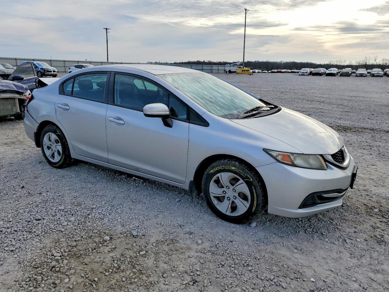 2014 HONDA CIVIC LX photo 4