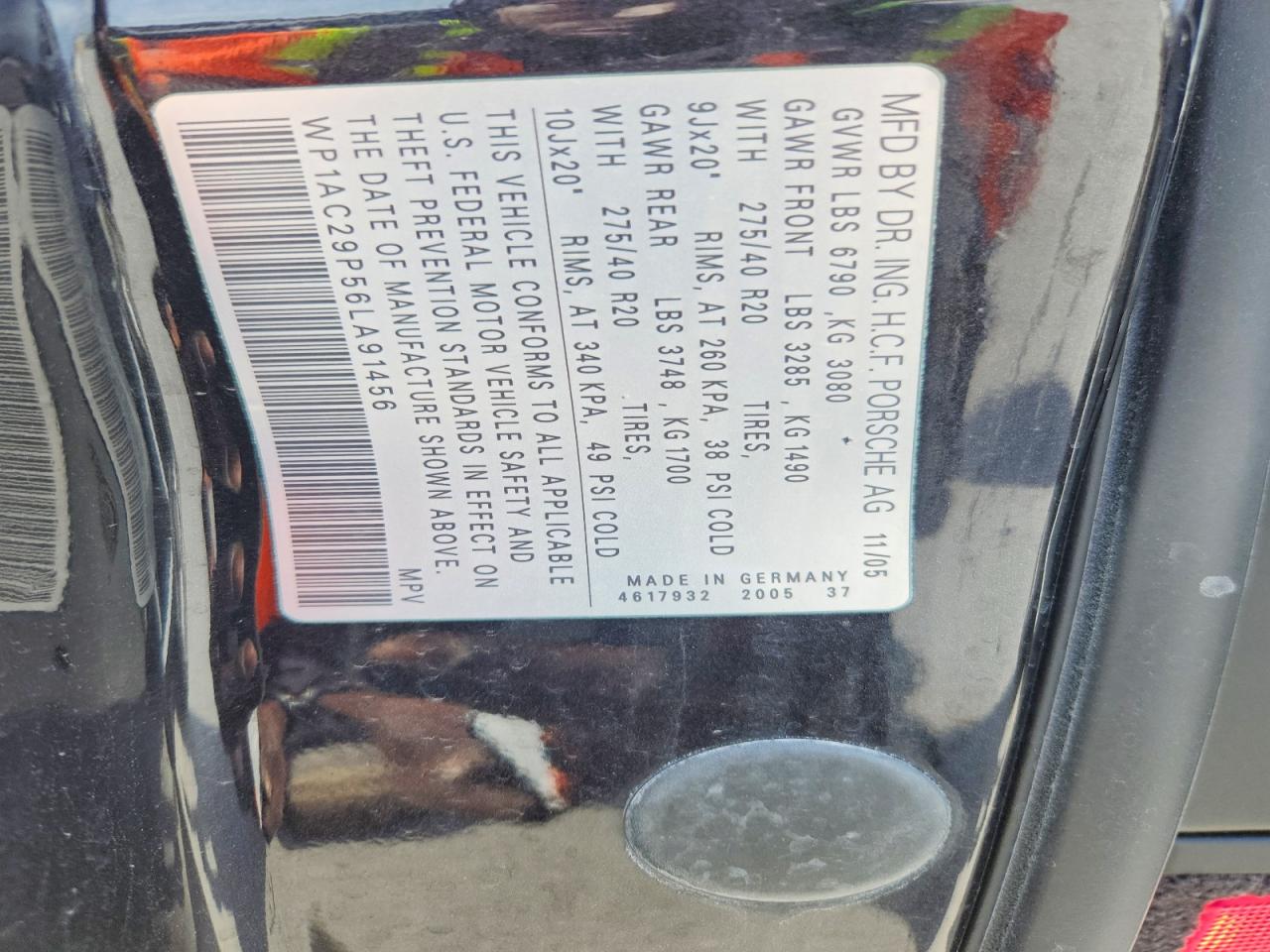 2006 PORSCHE CAYENNE TURBO photo 12