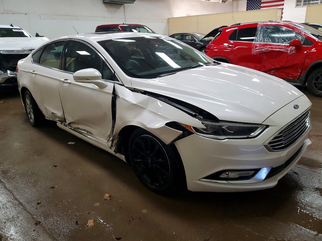 2017 FORD FUSION SE photo 4