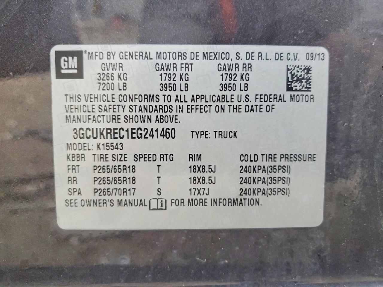 2014 CHEVROLET SILVERADO K1500 LT photo 13