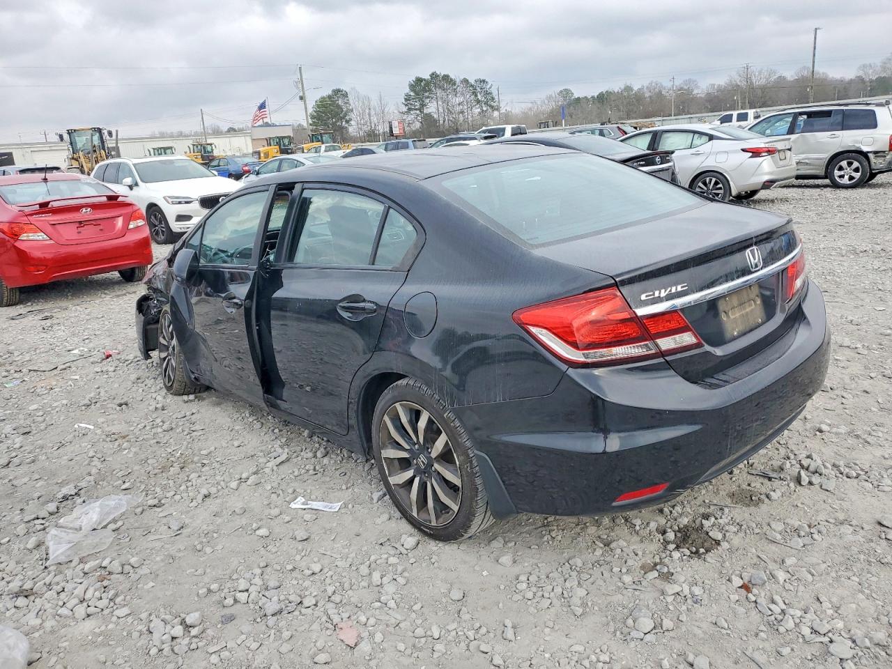 2014 HONDA CIVIC EXL photo 2