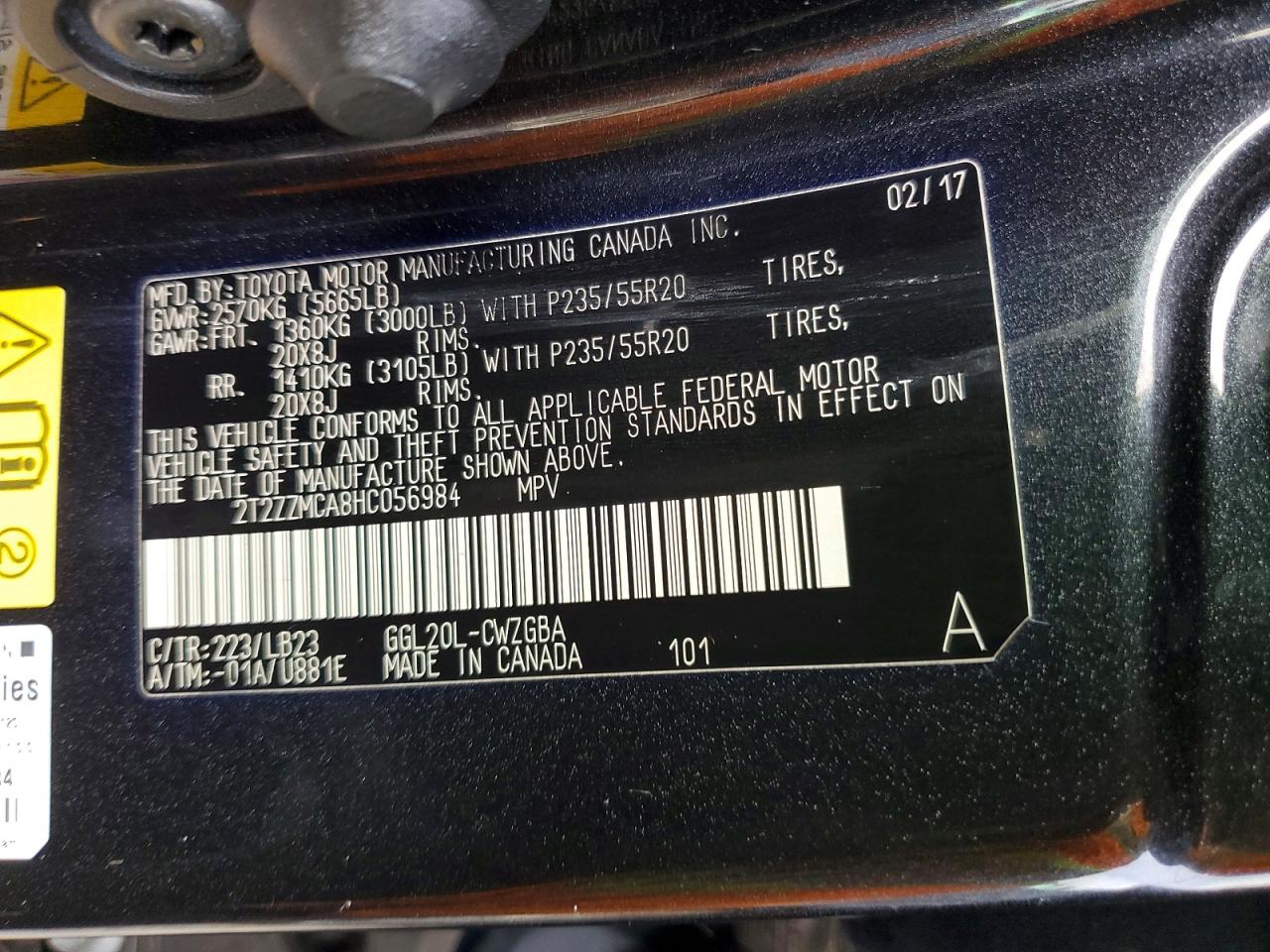 2017 LEXUS RX 350 BASE photo 13