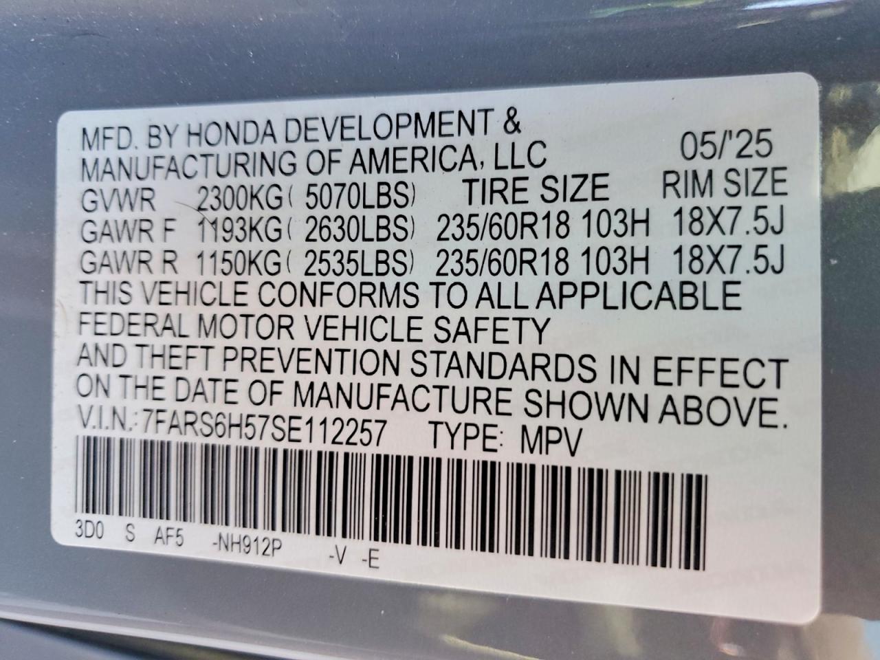 2025 HONDA CR-V SPORT photo 40