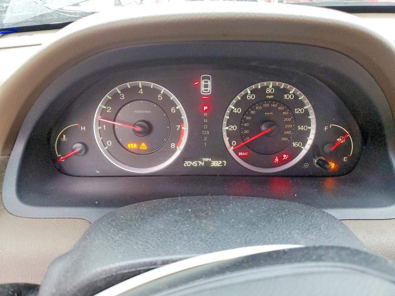 2008 HONDA ACCORD LX photo 9