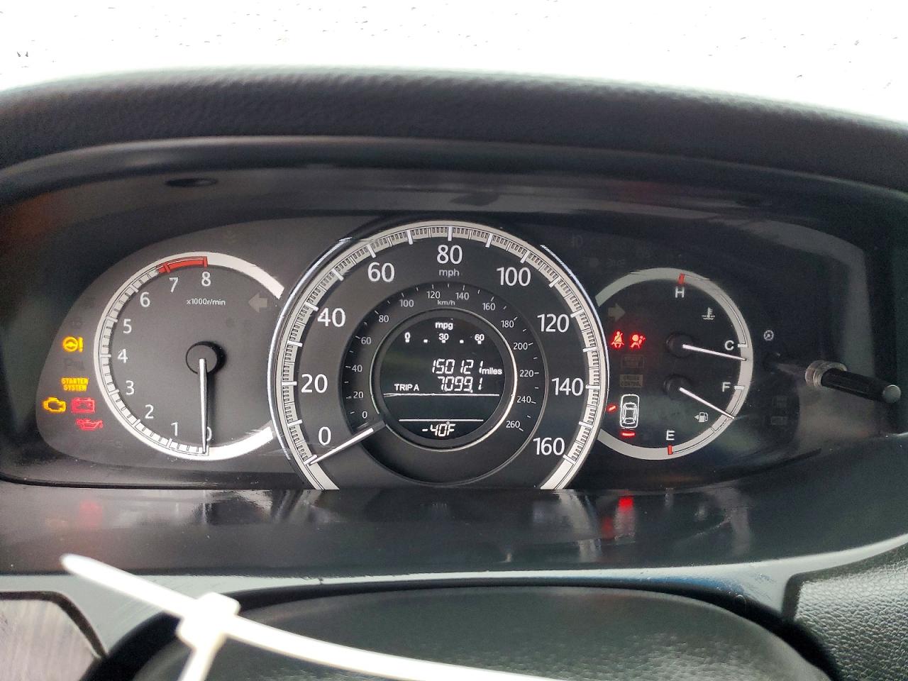 2013 HONDA ACCORD EX photo 17