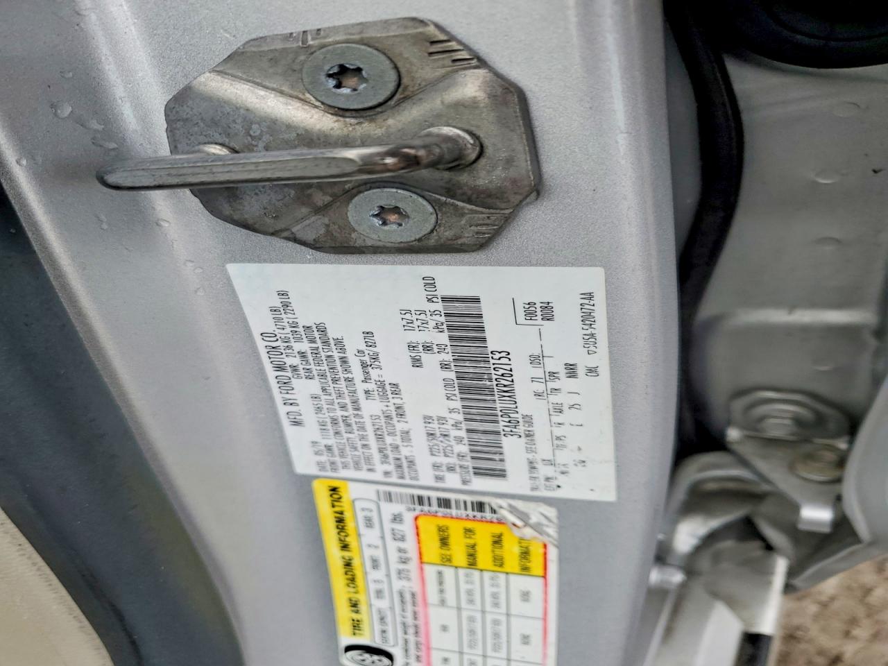 2019 FORD FUSION SE photo 12