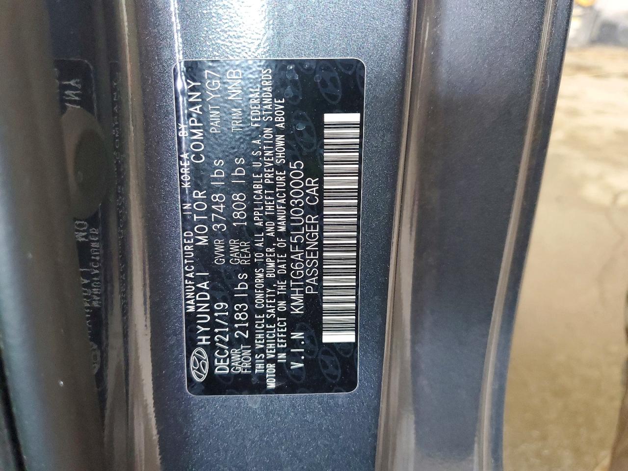2020 HYUNDAI VELOSTER BASE photo 13