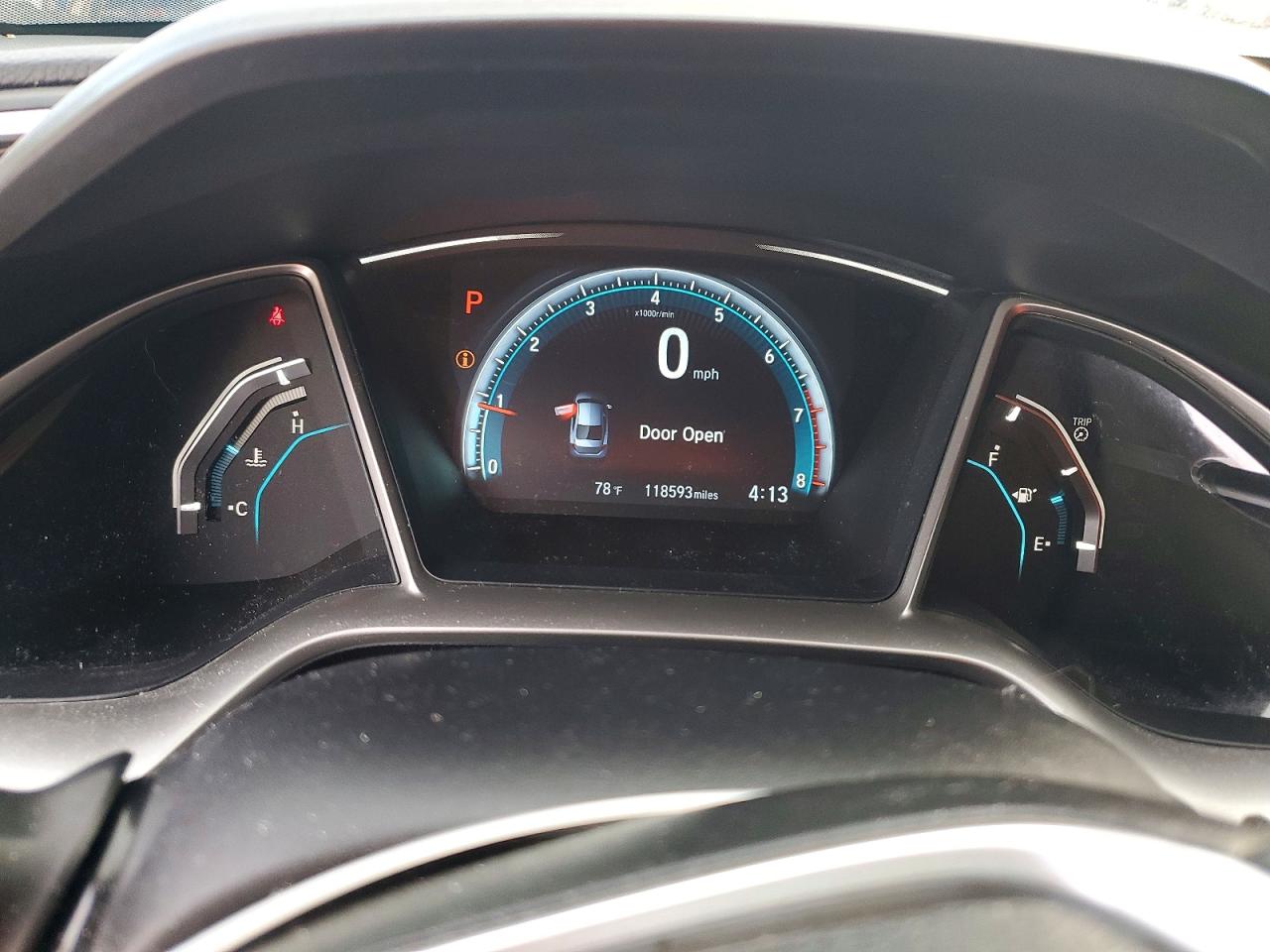 2016 HONDA CIVIC EX photo 9