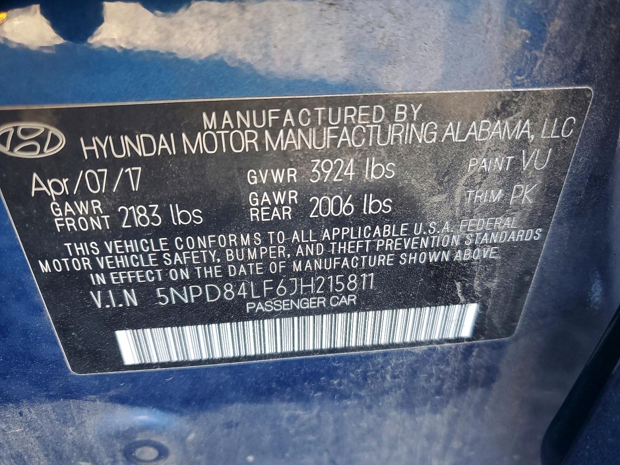 2018 HYUNDAI ELANTRA SEL photo 23