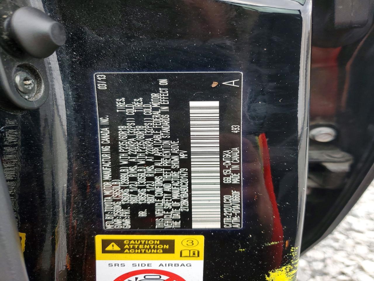 2013 LEXUS RX 350 BASE photo 13